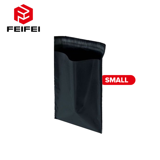 Black Plain Pouch No Sleeve - SMALL