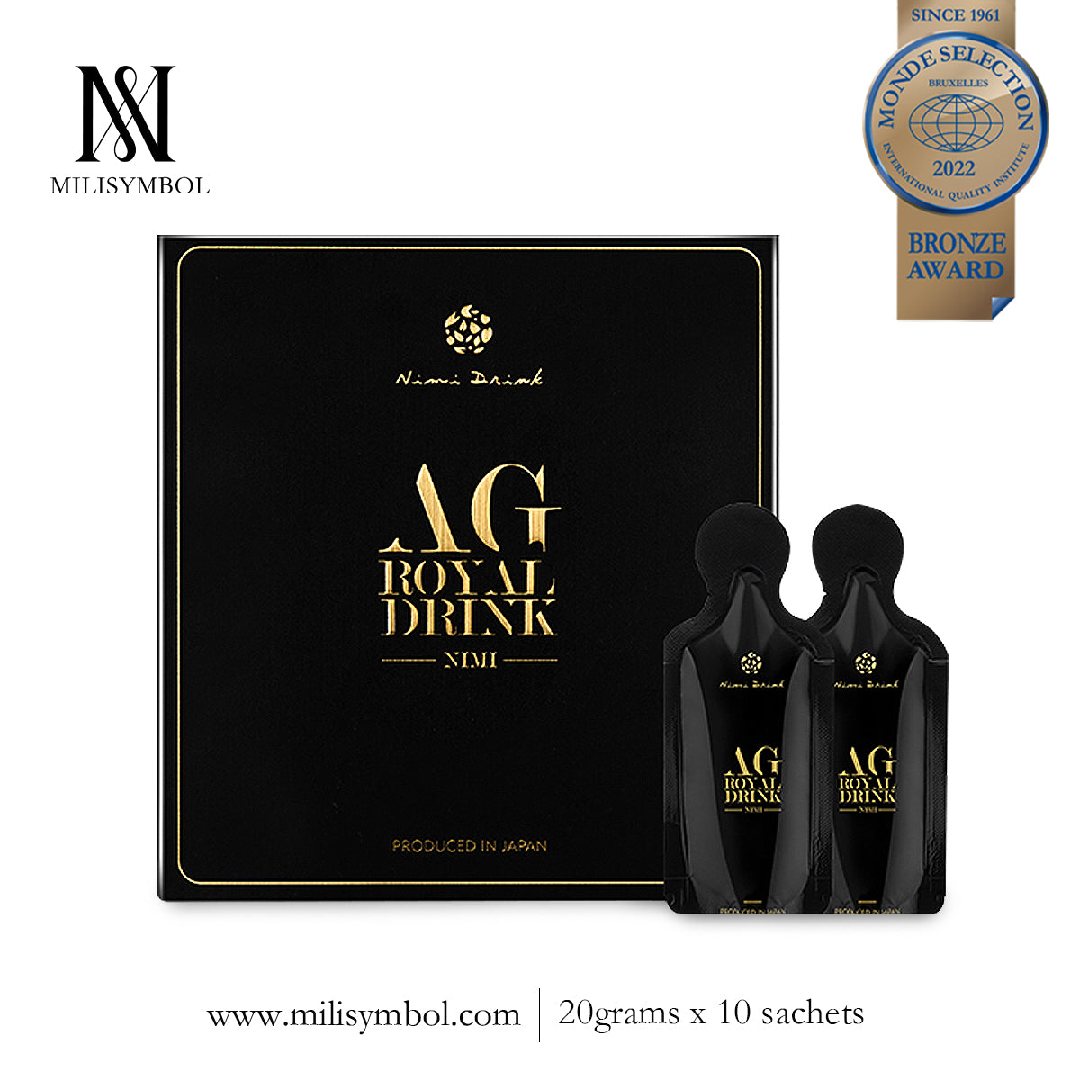 NIMI JAPAN AG Royal Drink (10 Sachet/20 grams)